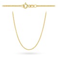 Łańcuszek złoty pr. 585 - splot lisi ogon 45 cm