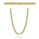 Gold chain pr. 585 - Royal weave 55 cm