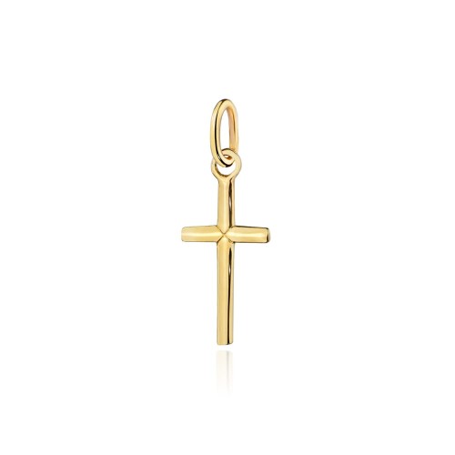 Złoty krzyżyk klasyczny mały