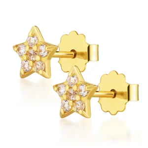 Złote kolczyki Sparkle pr. 333 3.2400