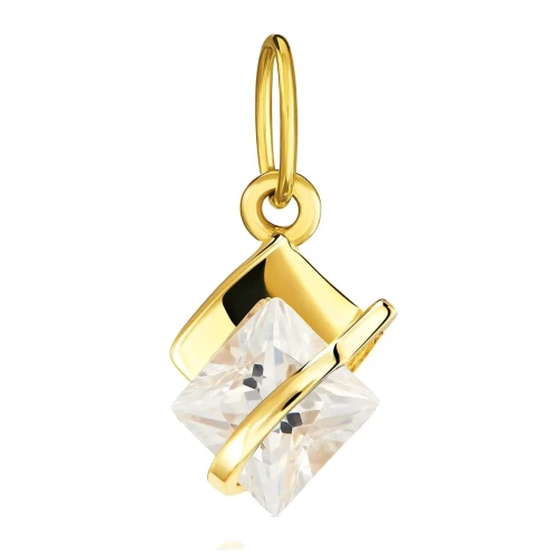 Złota zawieszka Przepaska