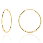 Kolczyki koła super lekkie pr. 585 - 6cm