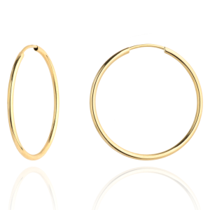 Kolczyki koła super lekkie pr. 585 - 6cm