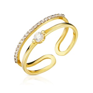 Złoty pierścionek Arian pr. 333 3.1594