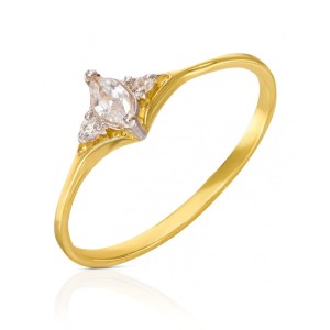 Złoty pierścionek pr. 333 2.0474