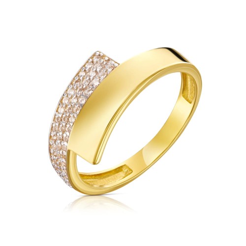 Złoty pierścionek pr. 333 asymetryczny piękny wzór 3.1533.jpg