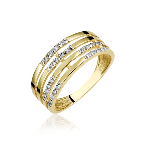 Pierścionek szeroka pr. 333 obrączka 3.1629