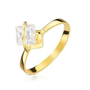 Złoty pierścionek Przepaska pr. 333 2.Przepaska