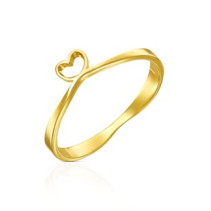 Złoty pierścionek SERDUSZKO pr. 333 1.952