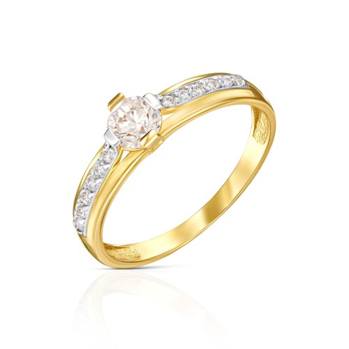 Złoty pierścionek Moonlight