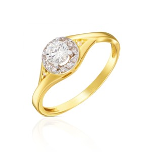 Złoty Pierścionek Lady Glamour pr. 333 1.530