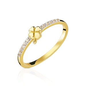 Złoty pierścionek Szczęśliwy pr. 333 M.262