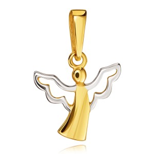 Aniołek mała złota zawieszka pr. 333 3.2487