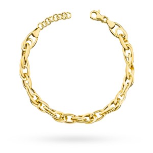 Gold bracelet from the "GRANDE" collection, small links