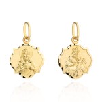 Medalik złoty szkaplerz