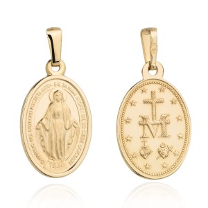Miraculous gold medallion