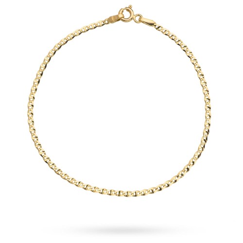 Bransoletka pr. 585 splot gucci