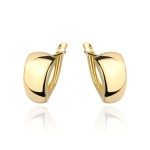 Kolczyki złote gładkie