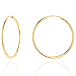 Kolczyki koła super lekkie pr. 585 - 7cm