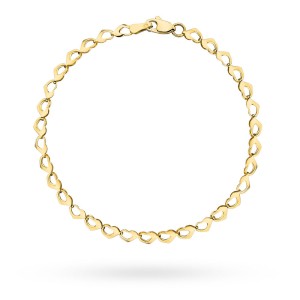 Bransoletka złota z kolekcji "SIMPLE FANTASY HEARTS"