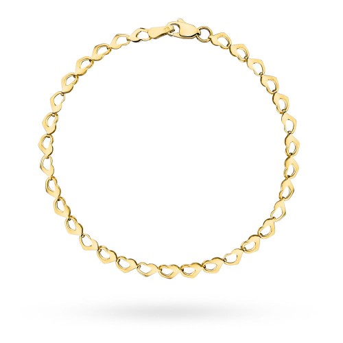 Bransoletka złota z kolekcji "SIMPLE FANTASY HEARTS"