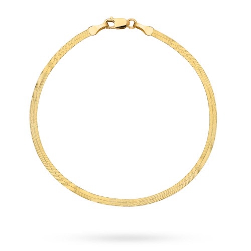 Bransoletka złota taśma cienka