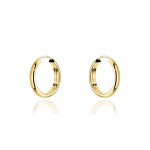 Kolczyki złote kółka - 1,6cm super lekkie