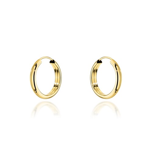 Kolczyki złote kółka - 1,6cm super lekkie