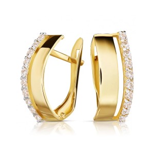 Złote kolczyki Lana pr. 333 3.2497