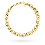 Bransoletka złota z kolekcji "GRANDE" splecione owale