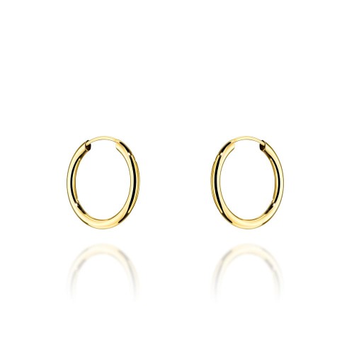 Kolczyki koła super lekkie pr. 585 - 1,5cm