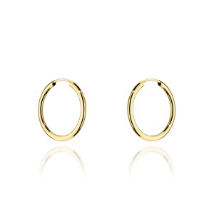 Kolczyki koła super lekkie pr. 585 - 1,8cm