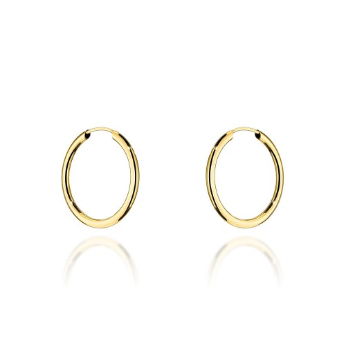 Kolczyki koła super lekkie pr. 585 - 1,8cm