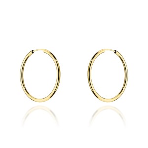 Kolczyki koła super lekkie pr. 585 - 2,5cm