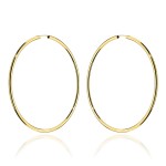 Kolczyki koła super lekkie pr. 585 - 5cm