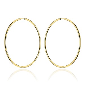 Kolczyki koła super lekkie pr. 585 - 5cm