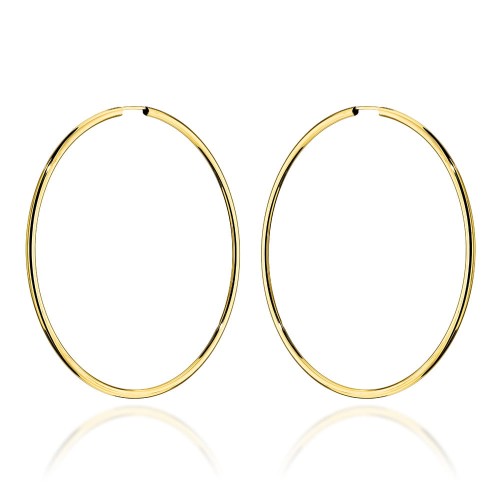 Kolczyki koła super lekkie pr. 585 - 5cm