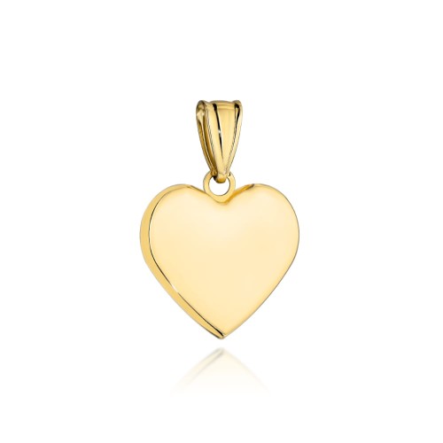 Zawieszka złota gładkie serduszko małe pr. 585