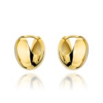 Kolczyki złote gładkie kule