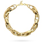 Bransoletka złota z kolekcji "GRANDE" diamentowane ogniwa