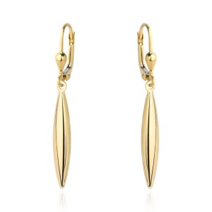 Kolczyki złote sople