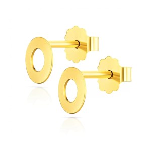 Złote kolczyki kółka Little Things pr. 333 3.2468