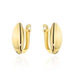 Kolczyki złote klasyczne łezki na angielskim zapięciu