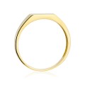 Pierścionek złoty bez kamienia pr. 333 ER.0124