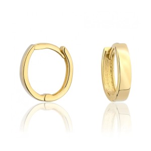 Złote kolczyki kółka pr. 333 1.870