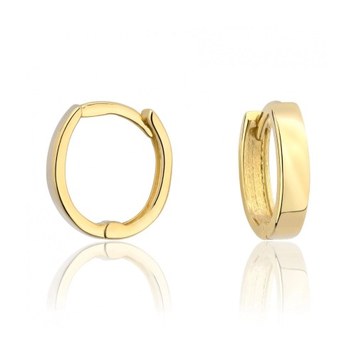 Złote kolczyki kółka pr. 333 1.870