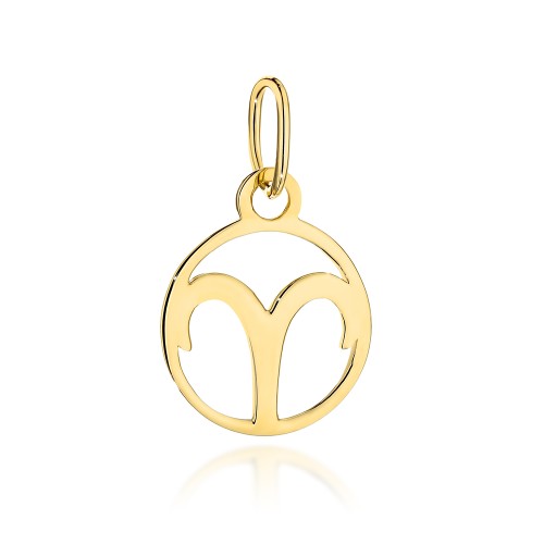 Zawieszka złota znak zodiaku BARAN pr. 333