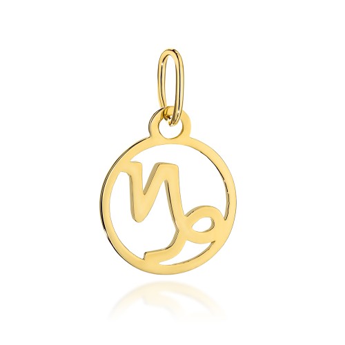 Zawieszka złota znak zodiaku KOZIOROŻEC pr. 333