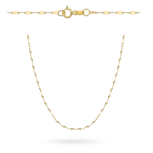 Naszyjnik złoty - finezja pr. 585