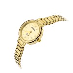 Zegarek złoty z okrągłą tarczą XIV